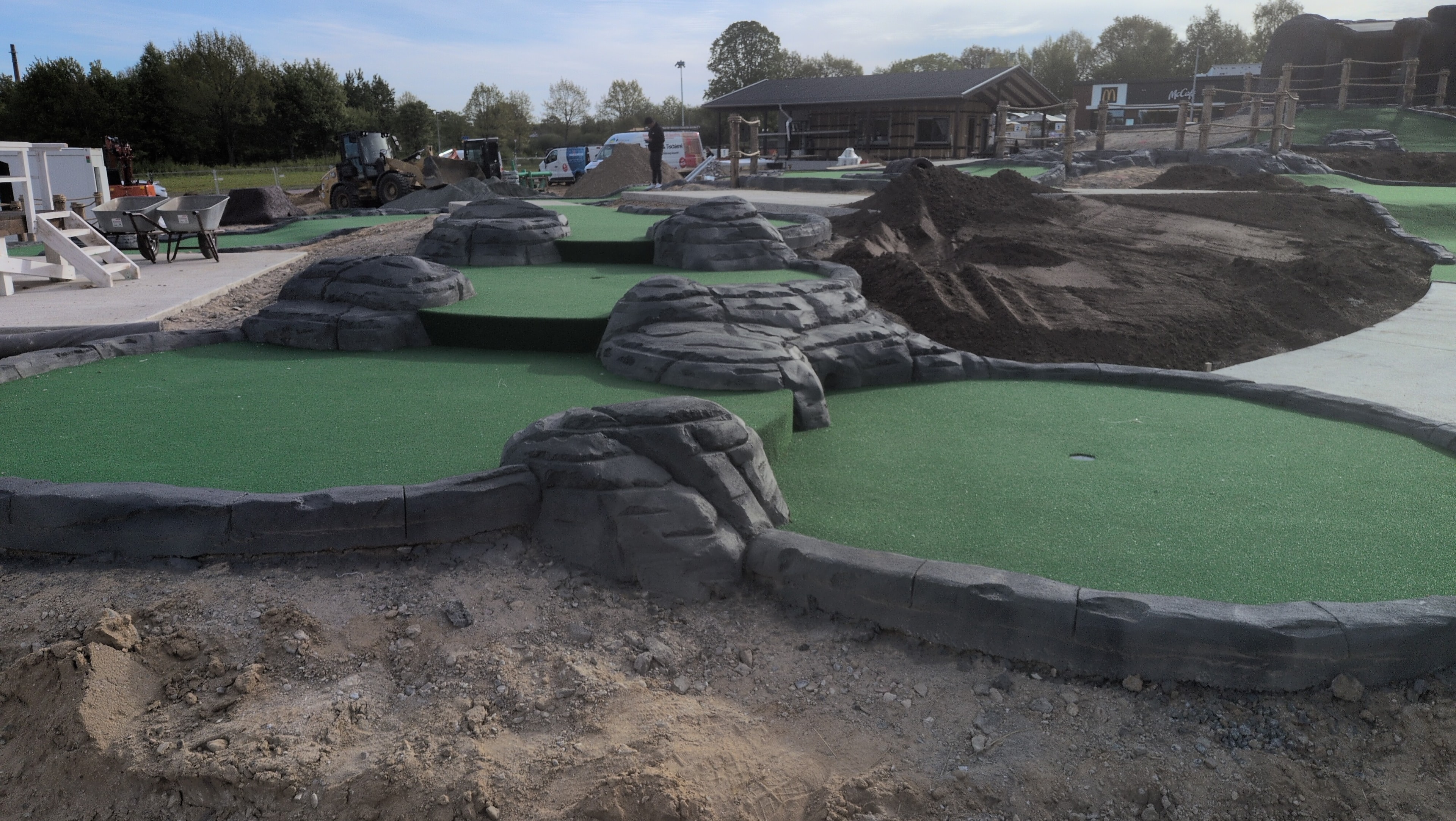 Mini golf course Hohenwestedt Germany