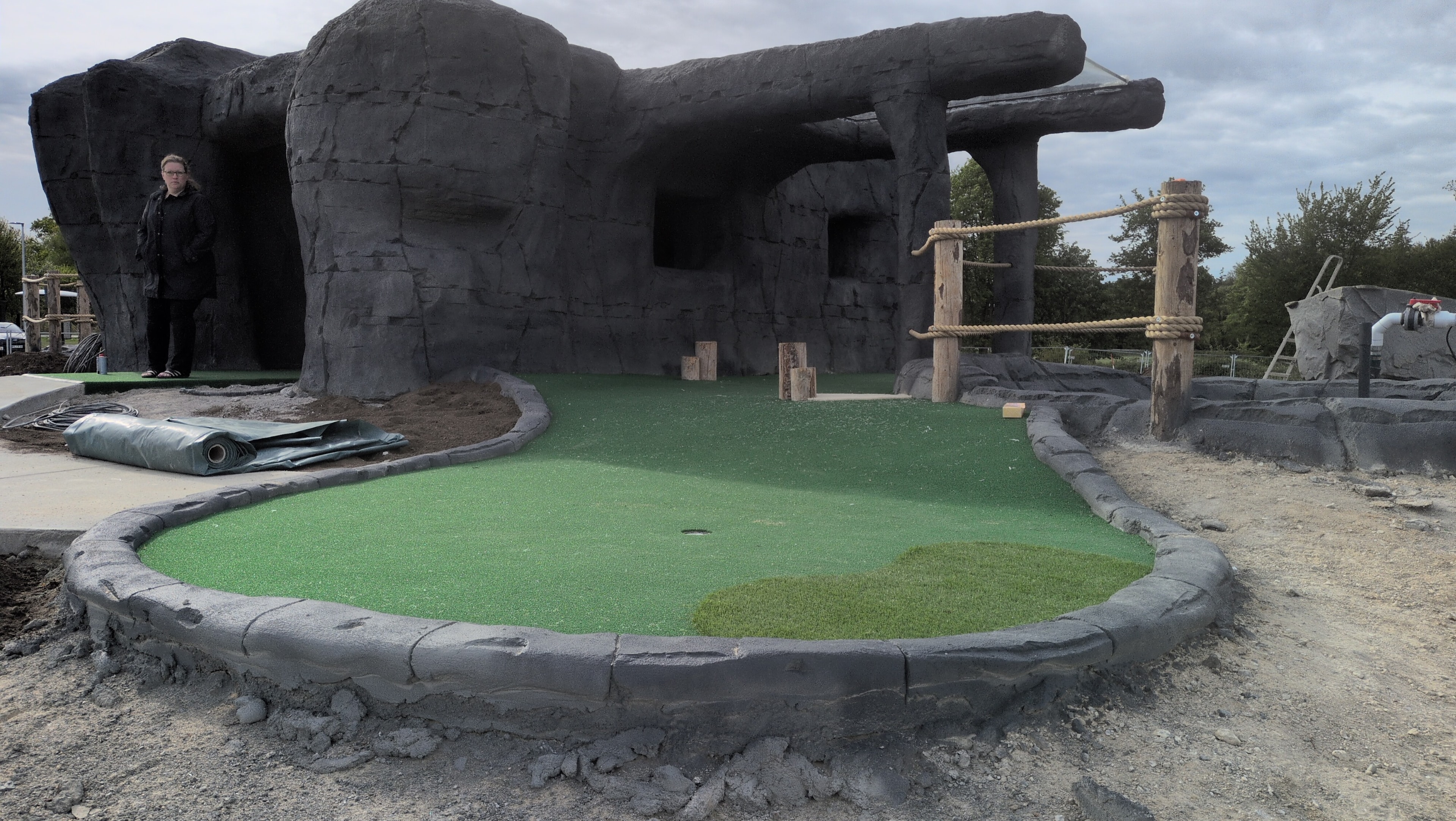 Mini golf course Hohenwestedt Germany 4
